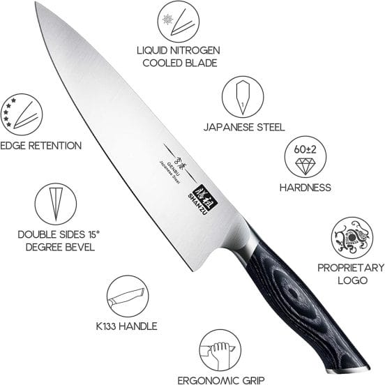 Best Japanese Chef Knives Under 100